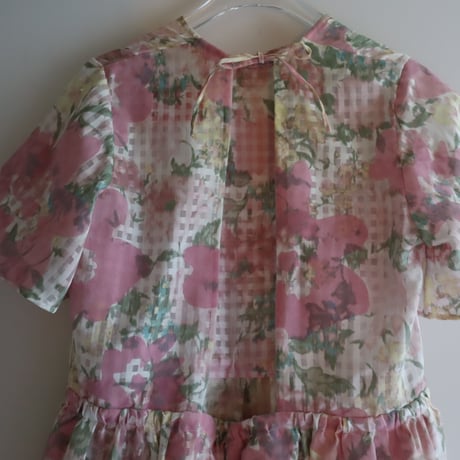 ［PRE-LOVED］SIIILON  FLOWER TULLE DRESS “188“