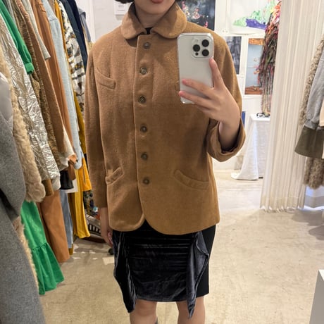 ［PRE-LOVED］BROWN JAKCET "C03"