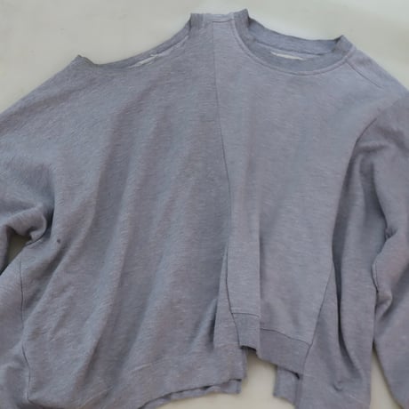［PRE-LOVED］77CIRKA  DOCKING SWEAT "D180“