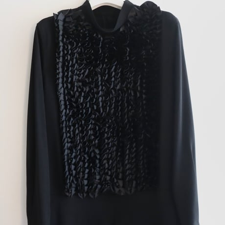 ［PRE-LOVED］TOGA ARCHIVES  BLACK DRESS "F01"