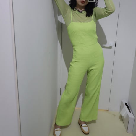 ［PRE-LOVED］PALOMA WOOL  LIME ALL IN ONE “F16“