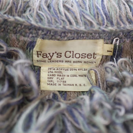 ［PRE-LOVED］ ROOP FRILL KNIT "D12"