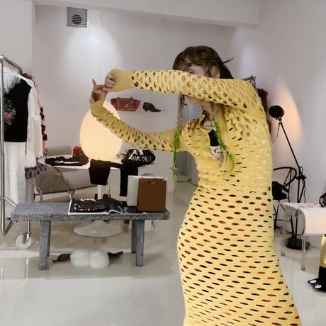 ［ARCHIVE］JUN MIKAMI  MESH DRESS