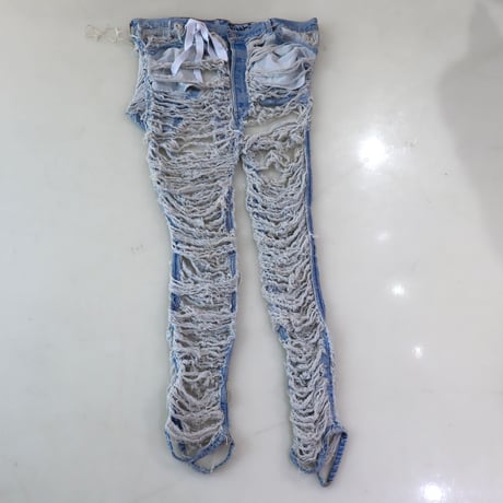 ［PRE-LOVED］LEVIS  HARDDAMAGE DENIM "D129"