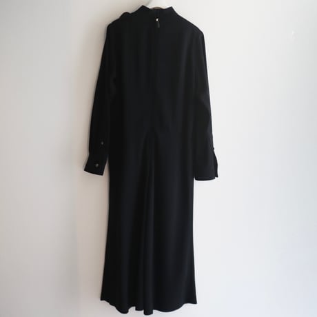 ［PRE-LOVED］TOGA ARCHIVES  BLACK DRESS "F01"