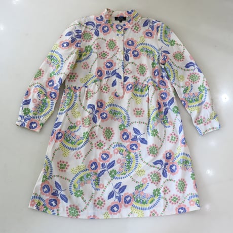 ［PRE-LOVED］A.P.C.   BOTANICAL SHIRT DRESS  "F03"