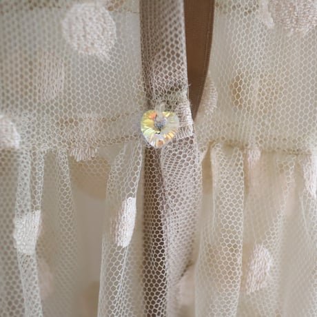 ［PRE-LOVED］CHARLES ANASTASE  TULLE DRESS “D181“