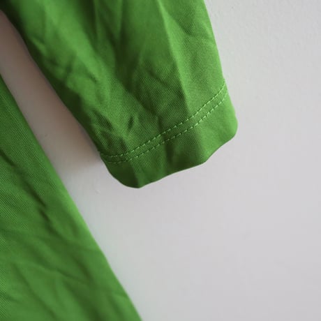 ［PRE-LOVED］GREEN MINI DRESS "F11"