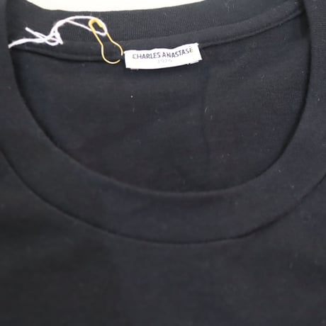 ［PRE-LOVED］CHARLES ANASTASE  TEE BLACK “UC45“