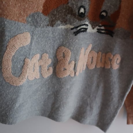 ［PRE-LOVED］CAT KNIT “D102“