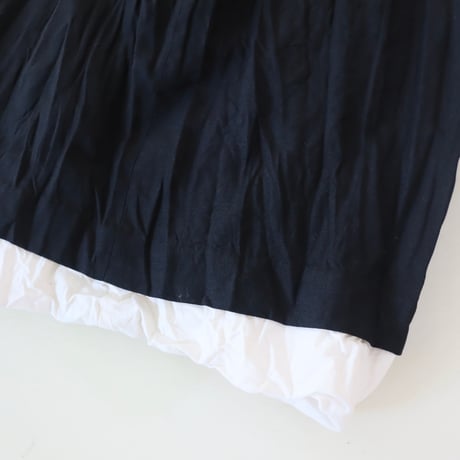 ［ARCHIVE］PILLINGS  SKIRT BLACK