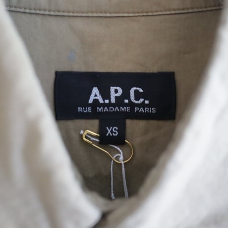 ［PRE-LOVED］A.P.C.  SAFARI SHIRT “B23“