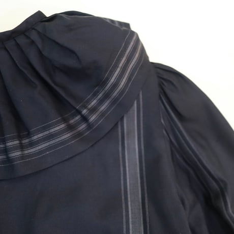 ［PRE-LOVED］LANVIN  BIG COLLAR SILK BLOUSE “C29“