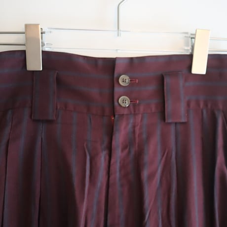 ［PRE-LOVED］MIKIO SAKABE  STRIPE PANTS “C27“