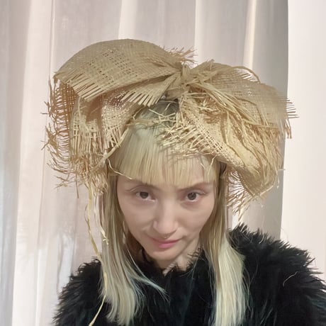 ［ARCHIVE］ELSABETTA FRENCHI  HEAD DRESS "AR11"