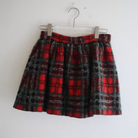 ［PRE-LOVED］CHARLES ANASTASE  CHECK SKIRT “A58“
