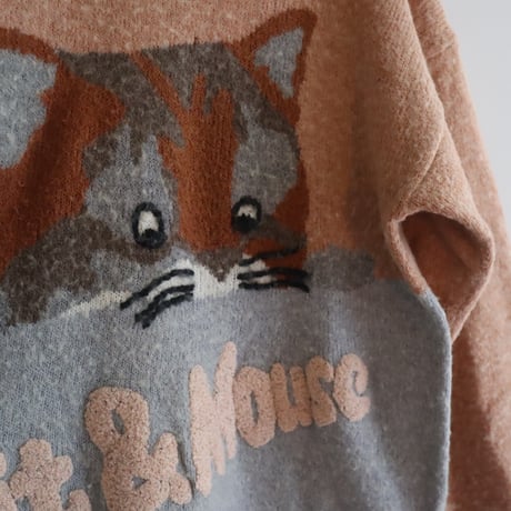 ［PRE-LOVED］CAT KNIT “D102“