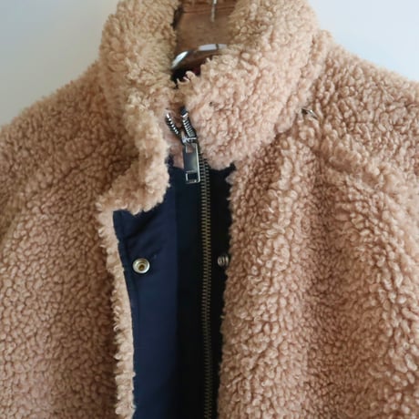 ［PRE-LOVED］DIESEL  BROWN BOA COAT “A53”