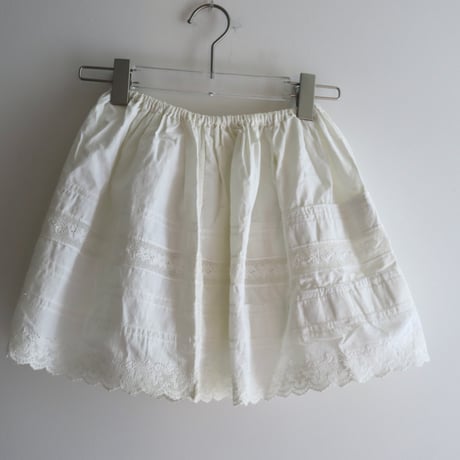 ［PRE-LOVED］LACE MINI SKIRT “D165“