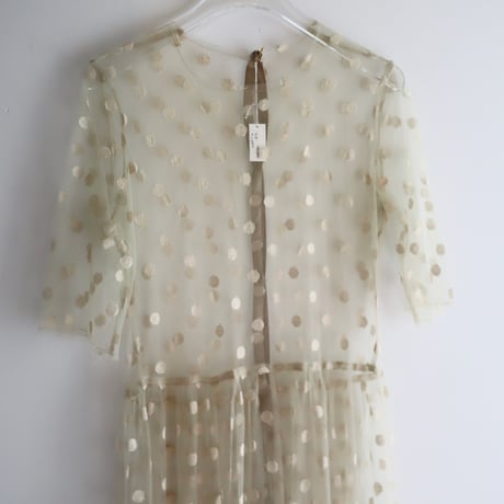 ［PRE-LOVED］CHARLES ANASTASE  TULLE DRESS “D181“