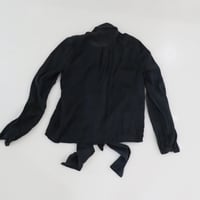 ［PRE-LOVED］CHARLES ANASTASE  BOW TIE BLOUSE “D61“