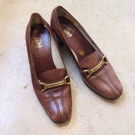 ［PRE-LOVED］GUCCI  LOAFERS PUMPS “C09“