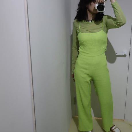［PRE-LOVED］PALOMA WOOL  LIME ALL IN ONE “F16“