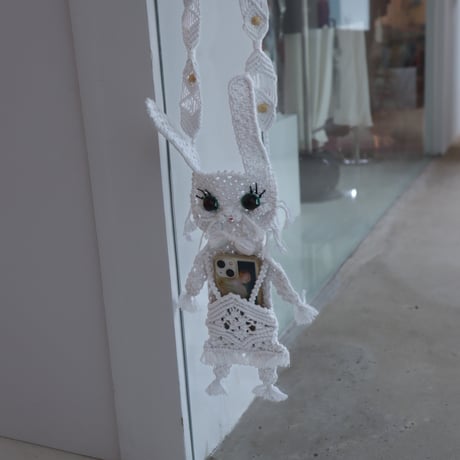 ［ARCHIVE］CHOPOVA LOWENA  MACRAME BUNNY BAG
