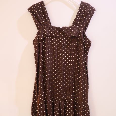 ［PRE-LOVED］ DOT DRESS "D28"