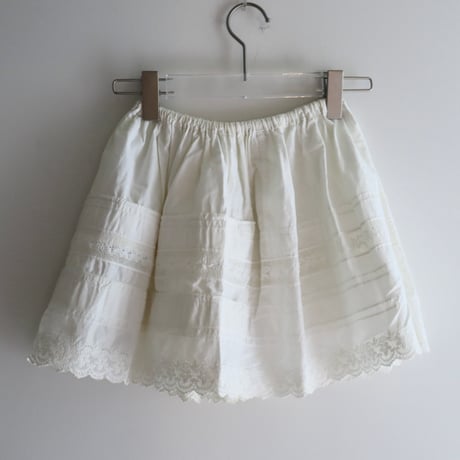 ［PRE-LOVED］LACE MINI SKIRT “D165“