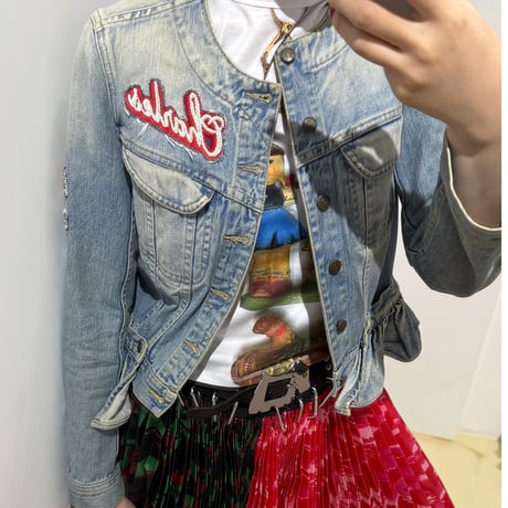 ［PRE-LOVED］ CHARLES ANASTASE  DENIM JACKET "D58"