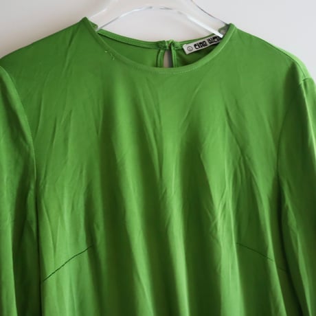 ［PRE-LOVED］GREEN MINI DRESS "F11"