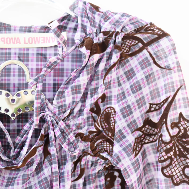 ARCHIVE］CHOPOVA LOWENA HATCH TOP | GIGINA ARC