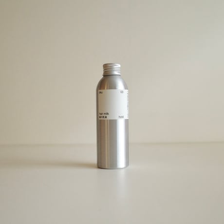 oku hair milk hold 髪の乳液