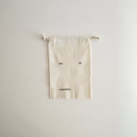 oku cotton bag 巾着袋 S
