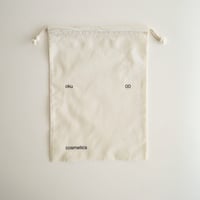 oku cotton bag 巾着袋 L