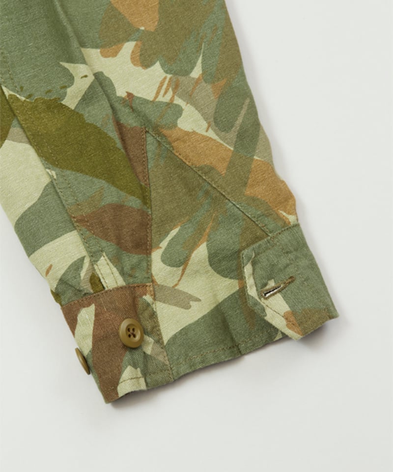 タグ付き未使用)ナイジェルケーボン BUSH JACKET CAMO 46 ナイジェル