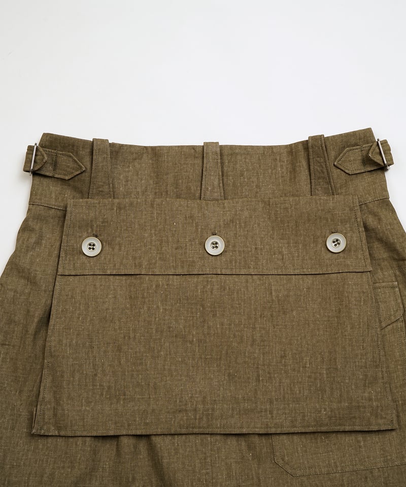 Cabourn Rebourn】 GURKHA SKIRT / グルカスカート | THE