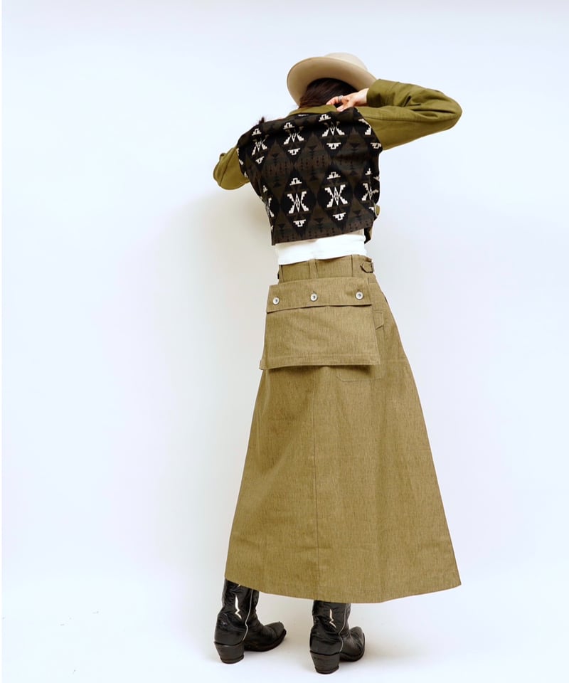 【未使用】soyy. Gurkha skirt グルカスカート Cabourn Rebourn】 GURKHA SKIRT / グルカスカート | THE