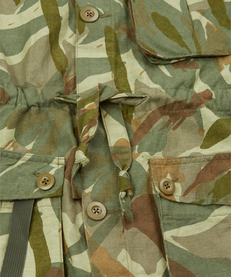 タグ付き未使用)ナイジェルケーボン BUSH JACKET CAMO 46 ナイジェル