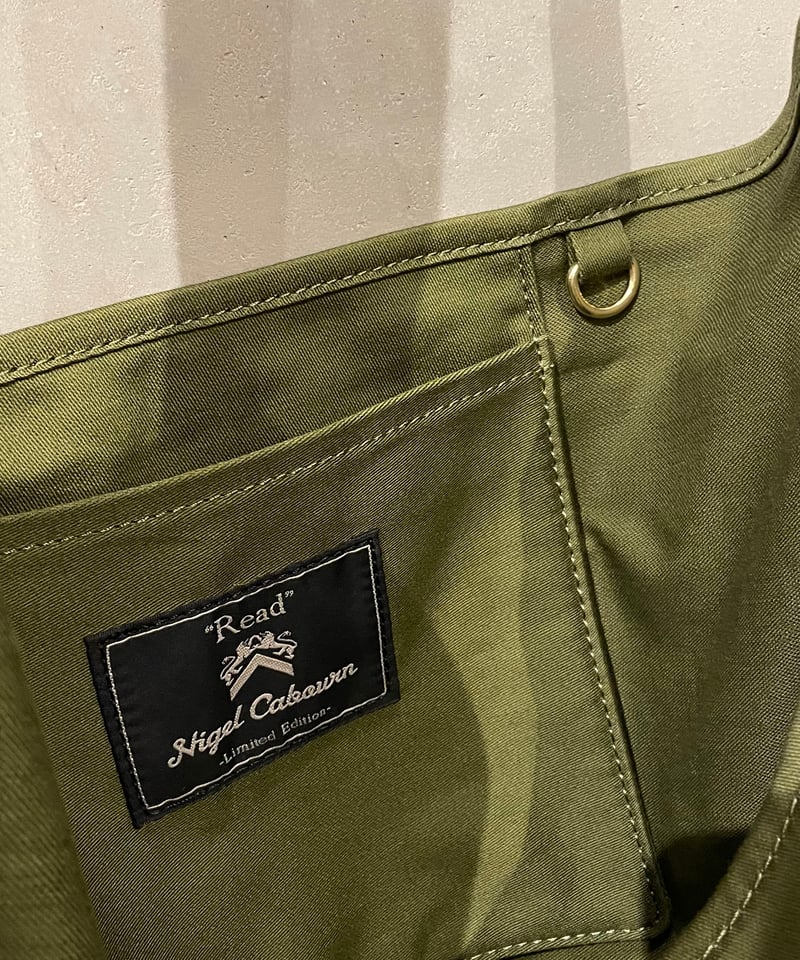 ナイジェルケーボン】 バイオグラフィーバッグ / NIGEL CABOURN