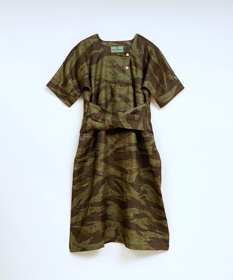 Cabourn Rebourn】 TIGER CAMO COVERALL WORK DRES