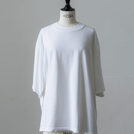 【duality】GERMENT DYE OVER TEE (即納)