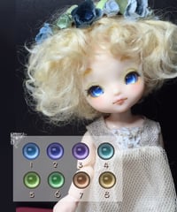 Larimarドールアイ「Sky eye」8mm | larimar works