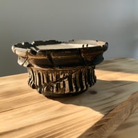 陶芸家保田修作　粉引鎬鉢NO.3