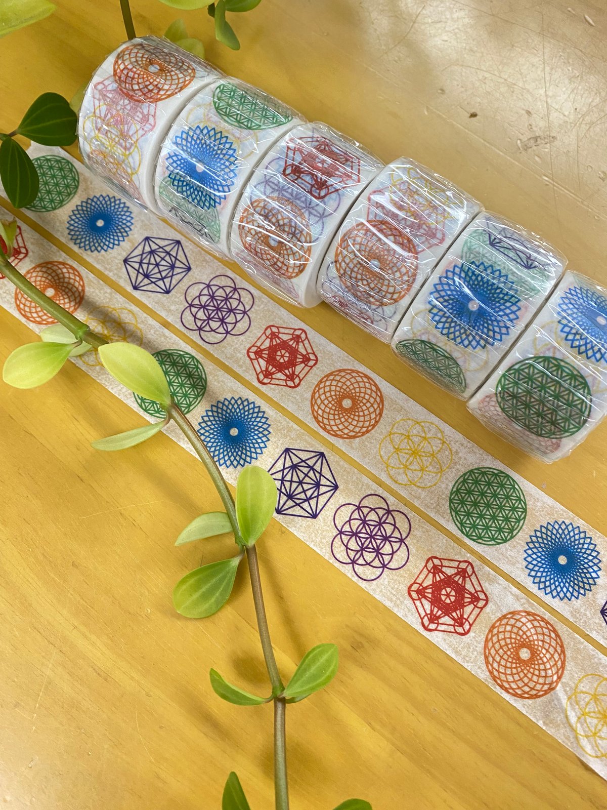 神聖幾何学ALCHEMISTシリーズ ミラクル🌈マスキングテープ | alchemy星団