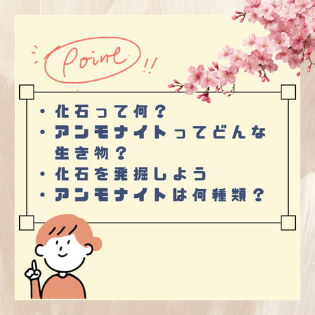 【科学教室オンラインチケット】ミニアンモナイト発掘体験 6月6日(土)14:00〜