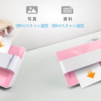 ePhoto Z300 フォトスキャナー 青 - 2 秒で 4x6 の写真をスキャン | Pl