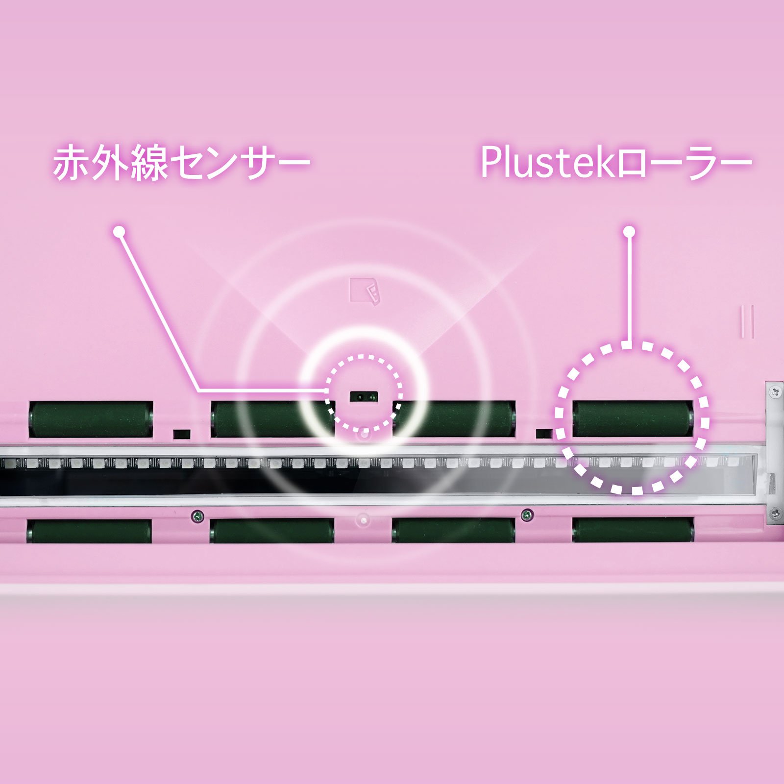 ePhoto Z300 フォトスキャナー 桜色 - 2 秒で 4x6 の写真をスキャン | P