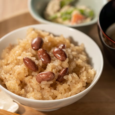 醤油おこわ・黒糖ドーナツセット (各4個)